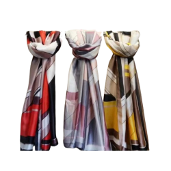 100% Silk scarf silk scarf...