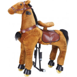 Simulazione per bambini in sella a un pony